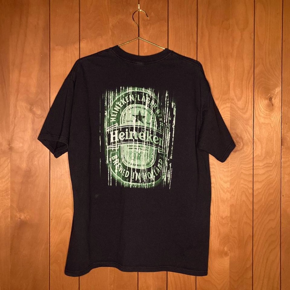 Rare Vintage 2003 Matrix Reloaded/Heineken collab tshirt